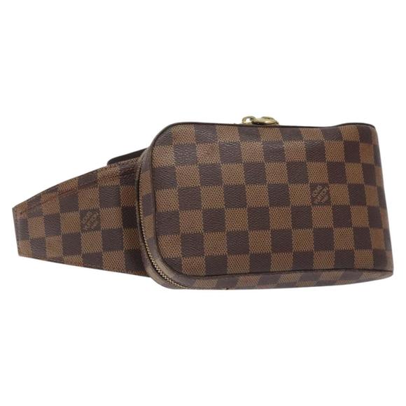 Louis Vuitton Geronimo Brown Canvas shoulder - Picture 1 of 10